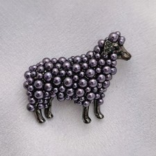 Black Sheep Faux Pearl Vintage