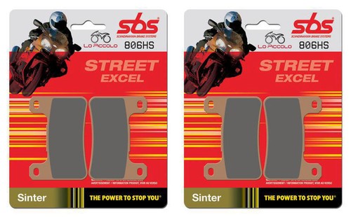 Front brake pads sbs 806 - 4,