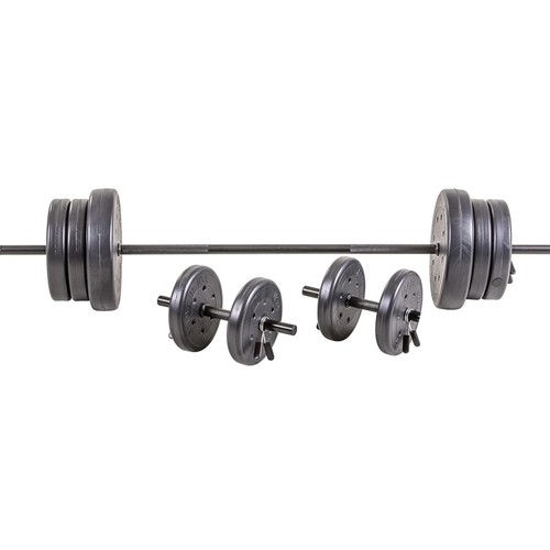 105 pound barbell - 105, set