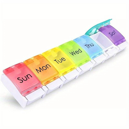 Pill organiser day weekly - organiser,