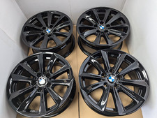 4x GENUINE GLOSS BLACK BMW 5 3