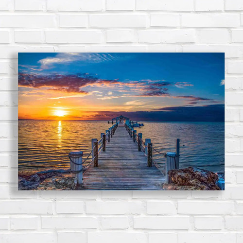 Florida keys sunset pier - florida,