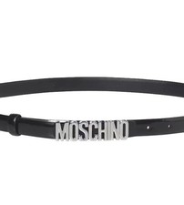 moschino belt small silver