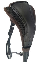 EcoRider Poll Guard Headpiece Padding Pressure Point Relief Black/Brown One Size