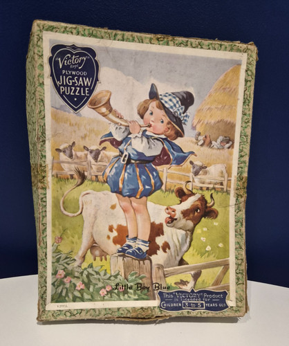 Vintage victory plywood jigsaw - plywood,
