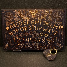 Black Ouija Board —Dark