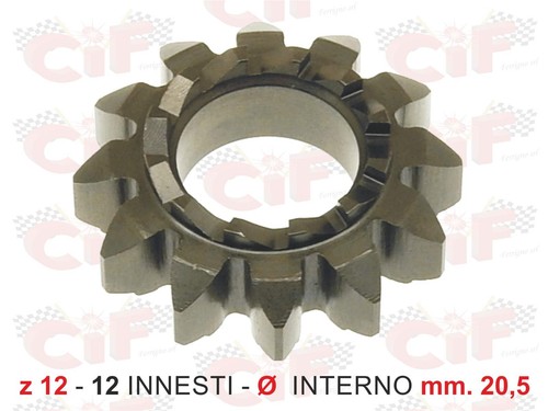 Starter gear z12 - teeth, vespa