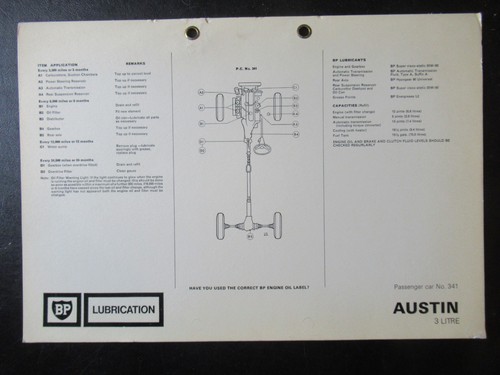 Austin litre bp - 3,