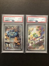 PSA 10 Sequential Bulbasaur 143/142 Squirtle 148/142 Stellar Crown Pokemon TCG
