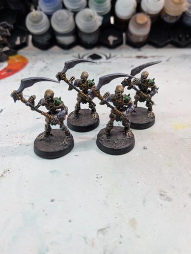 Heroquest skeletons painted - heroquest,, skeletons,