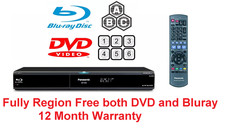 Panasonic Multi Region Blu-ray