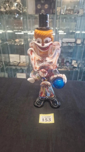 Vintage murano clown with - vintage, ball
