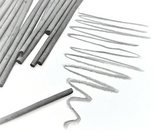 18 Natural Charcoal Sticks