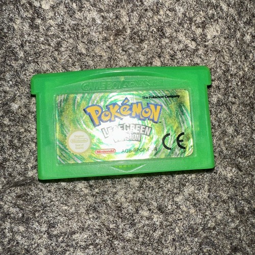 Pokemon leaf green - green, version