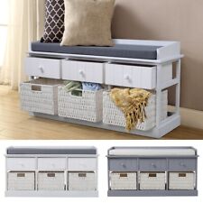 Hallway Bench Shoe Storage