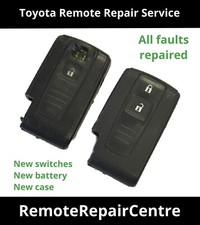 Repair service for Toyota Prius MK1 remote key fob 2004 2005 2006 2007 2008 2009