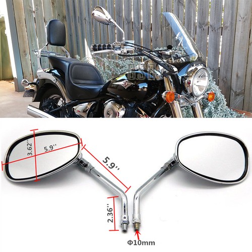 Motorcycle chrome rearview - motorcycle,