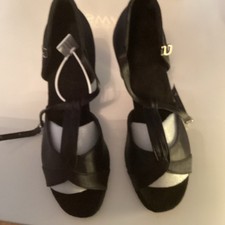 Dance And Sway UK size 4 Latin/Ballroom  Dance Shoes black Brand New (Boxed) 