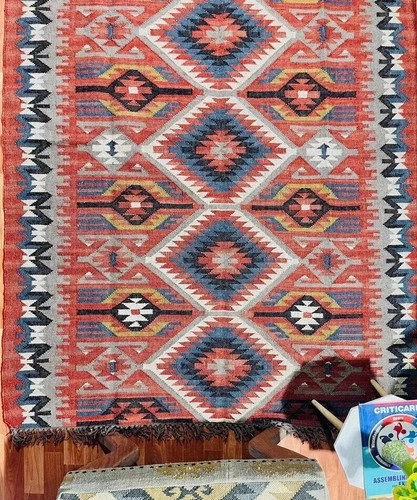 Kilim rug rectangle - rug,