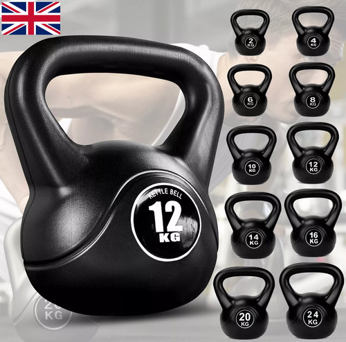 24kg vinyl kettlebell - vinyl,