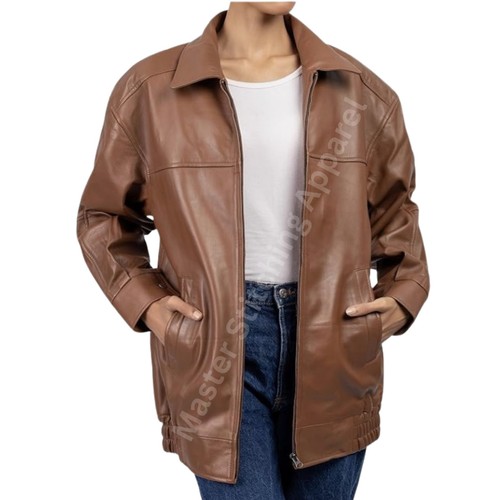 Leather jacket for women - for, women's