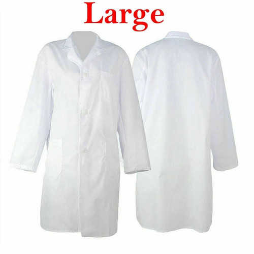 White lab coat durable - coat, easy