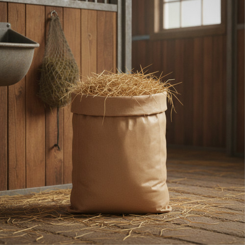 Paper sacks potato flour hay - flour,