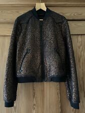 Diesel Black Gold, Western Blouson-style Bronze Bomber Jacket, Women's Small 