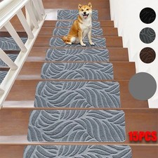 15Pcs Stair Pads Set Carpet