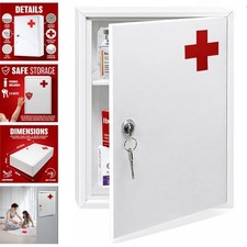 FIRST AID MEDICAL CABINET WALL