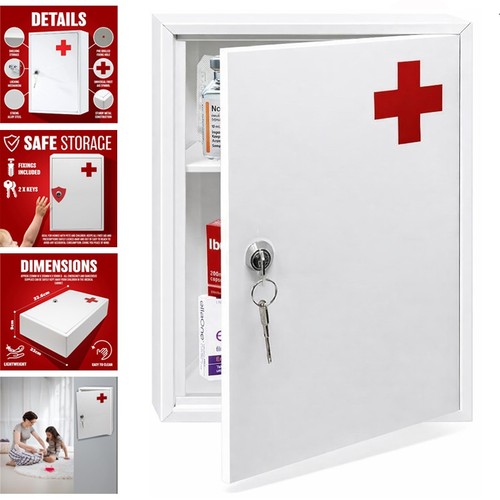 First aid medical cabinet wall - aid,