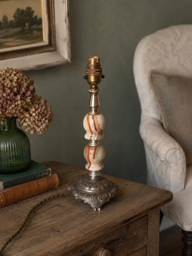 Vintage table lamp brass - brass, &