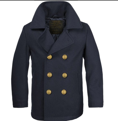Mil tech marine pea coat - pea,