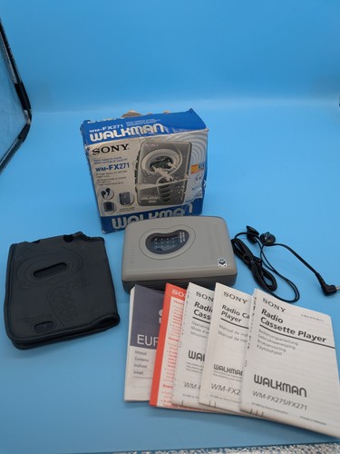 Sony walkman fx271 cassette - sony,