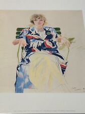David Hockney Print Celia