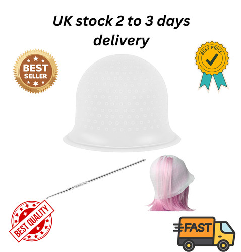 Hair highlighting cap and - hair, hook