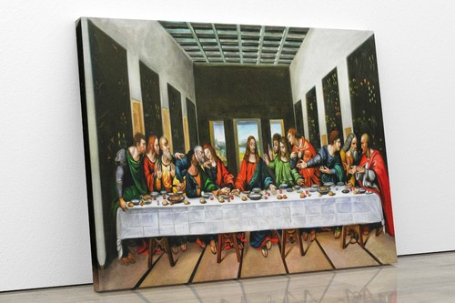 Last supper canvas wall art - last,