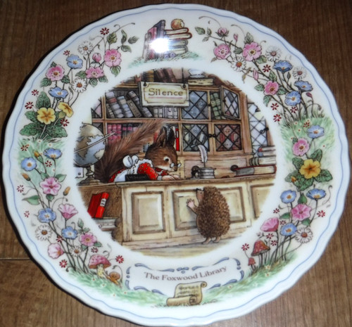 Wedgwood foxwood tales plate - tales,