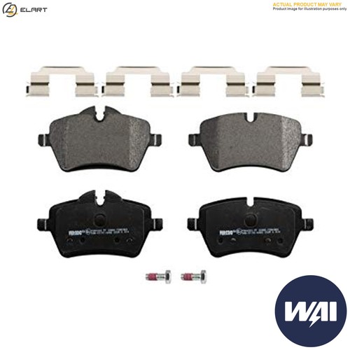 Brake pad set disc - set,
