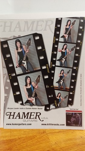 Hamer vector guitar - guitar, print