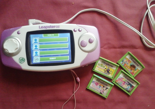 Leapfrog leapster purple - leapster, gs