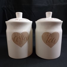 Tea and Coffee Canisters