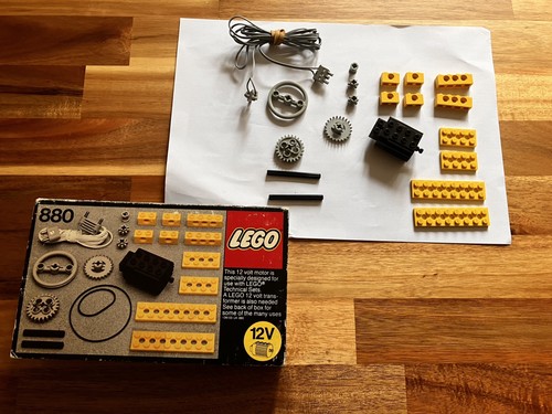 Vintage lego technic set 880 - technic,