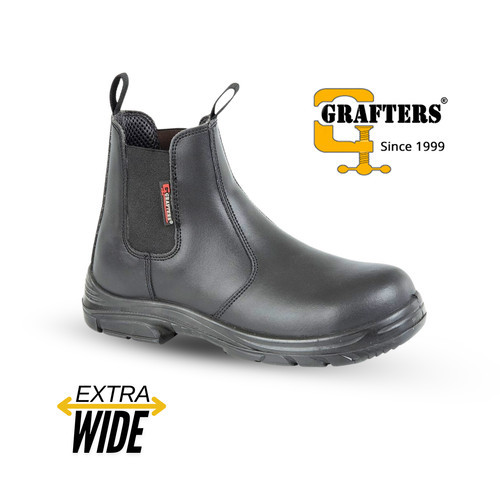Mens grafters wide safety - mens,