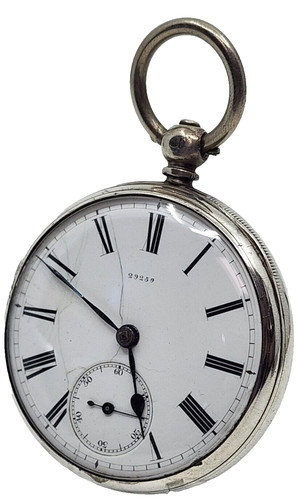 1870 antique english sterling - 1870,