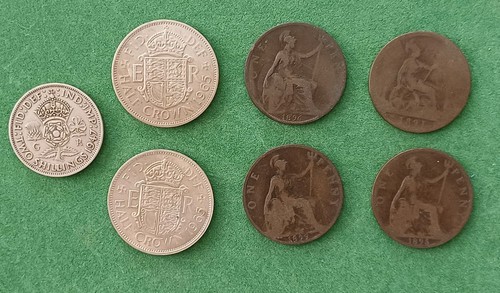 Vintage british pre - vintage, pre-decimal