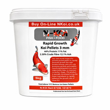 Koi Pellets 44% Protein Rapid