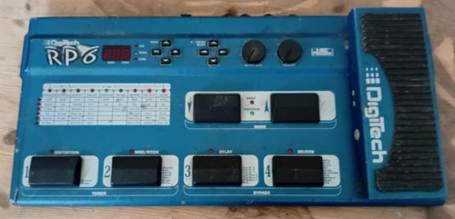 Digitech rp6 multi effects - digitech, multi-effects