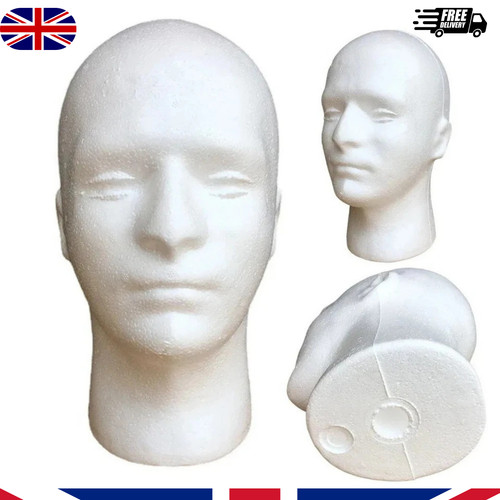 Mens foam head polystyrene - foam,