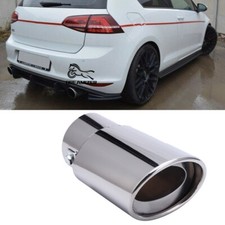 Car Steel Exhaust Muffler Tip